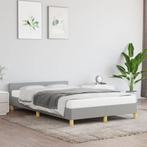 Lichtgrijs Bedframe 120x190 | Tweede Kansje OP = OP, Huis en Inrichting, Verzenden, Nieuw, 190 cm of minder, 120 cm