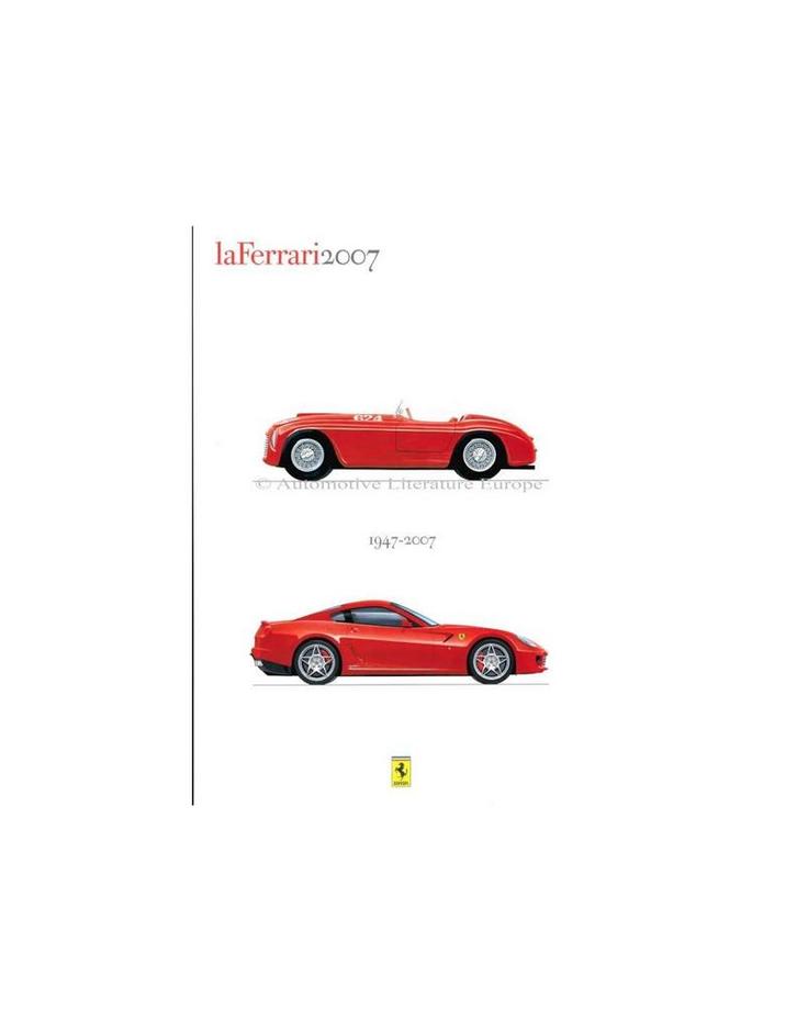 2007 FERRARI LA FERRARI BROCHURE 3056/07, Boeken, Auto's | Folders en Tijdschriften