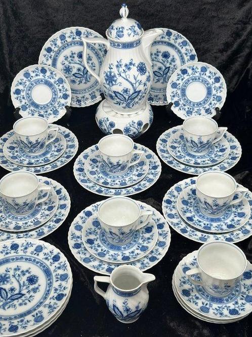 Service à café - Royal Tettau Echt Kobalt – Kaffeeservice, Antiek en Kunst, Antiek | Meubels | Tafels