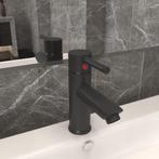 vidaXL Wastafelkraan 130x176 mm grijs, Doe-het-zelf en Bouw, Verzenden, Nieuw