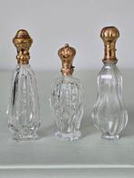 Bouteille de parfum (3) - Cristal - 14 000 dor, Antiek en Kunst