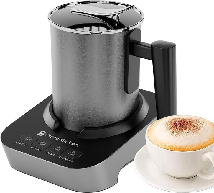 2dekans | KitchenBrothers - Elektrische melkopschuimer -, Huis en Inrichting, Schoonmaakartikelen, Ophalen of Verzenden