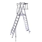 Alumexx Protect magazijntrap 3 t/m 8 treden, Doe-het-zelf en Bouw, Ladders en Trappen, Nieuw, 2 tot 4 meter, Trap, Verzenden