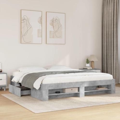 vidaXL Bedframe zonder matras 180x200 cm spaanplaat, Huis en Inrichting, Slaapkamer | Bedden, Nieuw, Verzenden