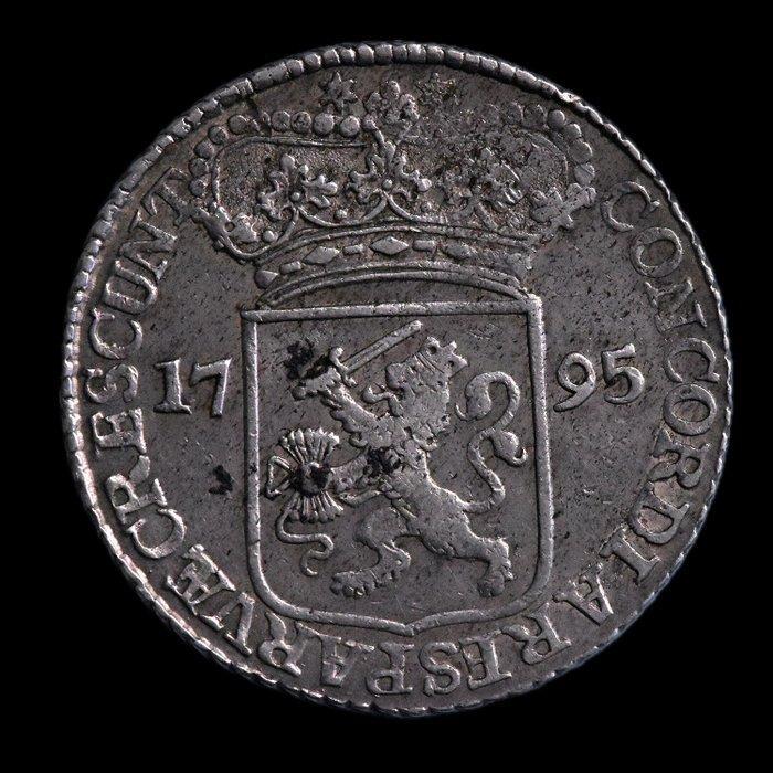 Nederland, Zeeland ( Middelburg ). Rijksdaalder 1795 Zeeland, Postzegels en Munten, Munten | Nederland