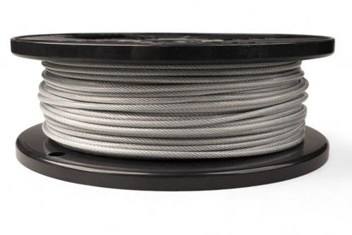 Staalkabels 1.5/2.5 mm geplastificeerd 100 meter 6x7, Tuin en Terras, Overige Tuin en Terras, Verzenden