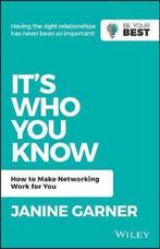 Its Who You Know 9780730369530 Janine Garner, Boeken, Verzenden, Zo goed als nieuw, Janine Garner