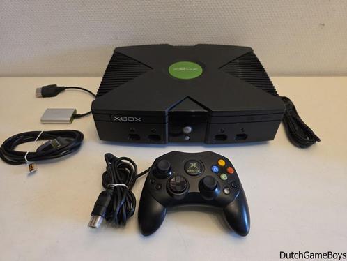 Xbox Classic - Console + Controller - Mod, Games en Spelcomputers, Spelcomputers | Xbox Original, Gebruikt, Verzenden