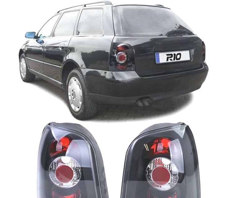 Feux Arrière Pour Audi A4 B5 Avant 95-01 Noir, Auto-onderdelen, Verlichting, Verzenden