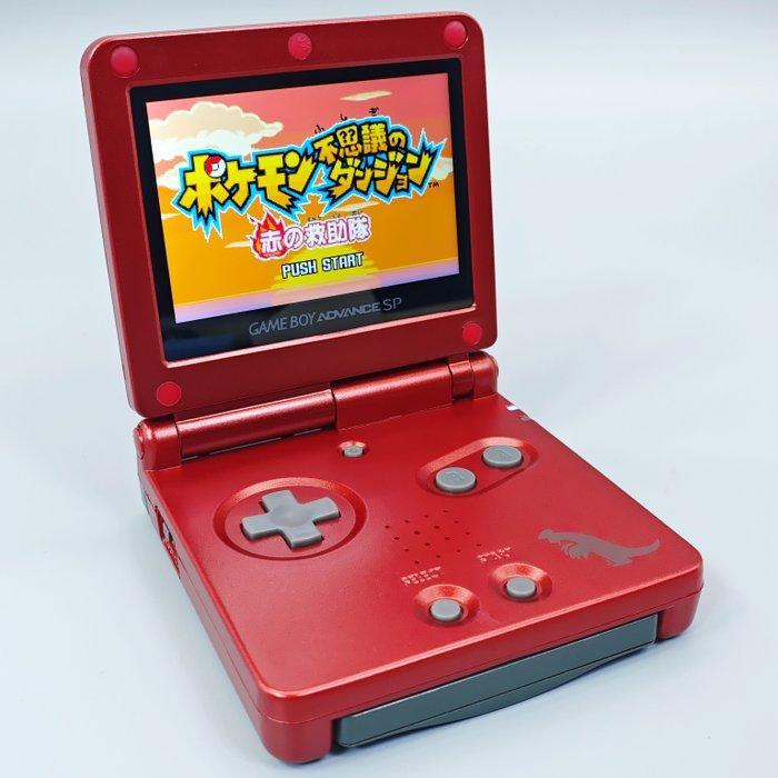 Nintendo - Gameboy Advance SP - Groudon Pokémon Themed, Games en Spelcomputers, Spelcomputers | Overige Accessoires