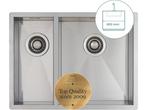 Veiling - Mizzo Quadro Dubbele Spoelbak R 18-34X40CM, Huis en Inrichting, Nieuw