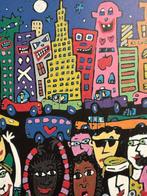 James Rizzi (1950-2011) - Hot Night in Harlem