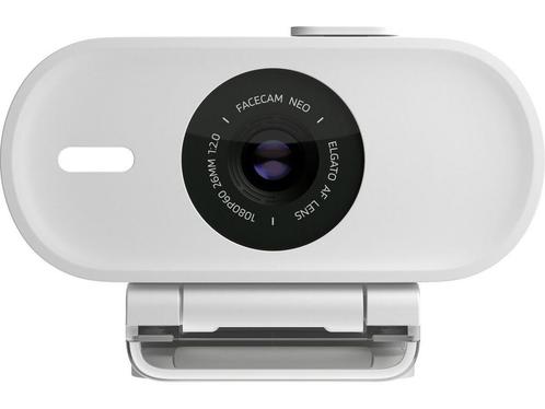 Elgato Facecam Neo webcam 2 MP 1920 x 1080 Pixels USB-C Wit, Computers en Software, Webcams, Zo goed als nieuw, Verzenden