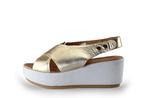 Nelson Sandalen in maat 38 Goud | 5% extra korting, Kleding | Dames, Overige kleuren, Verzenden, Sandalen of Muiltjes, Nelson