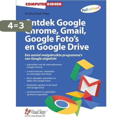 Ontdek Google Chrome, Gmail, Google Fotos en Google Drive /, Boeken, Informatica en Computer, Zo goed als nieuw, Verzenden