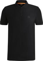 BOSS Passerzip Half Zip Polo Zwart maat Maat 52/54 (L) Heren, Kleding | Heren, Polo's, Maat 52/54 (L), BOSS, Verzenden, Zwart