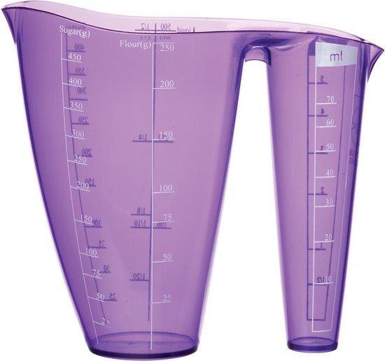 2dekans | Colourworks Maatbeker Brights Dubbel 600 ML -, Huis en Inrichting, Keuken | Keukenbenodigdheden, Ophalen of Verzenden