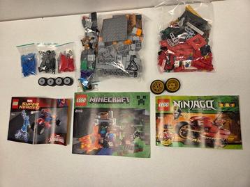 Lego Set - Marvel, Minecraft, Spider-Man, Ninjago - LEGO beschikbaar voor biedingen