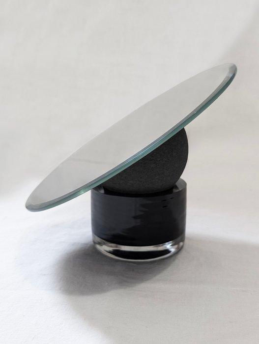 Clémence Birot - Miroir de table- Astra 24 - Charcoal, Antiquités & Art, Art | Objets design