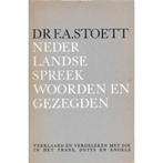 Nederlandse spreekwoorden enz 9789003902016 Stoett, Verzenden, Gelezen, Stoett