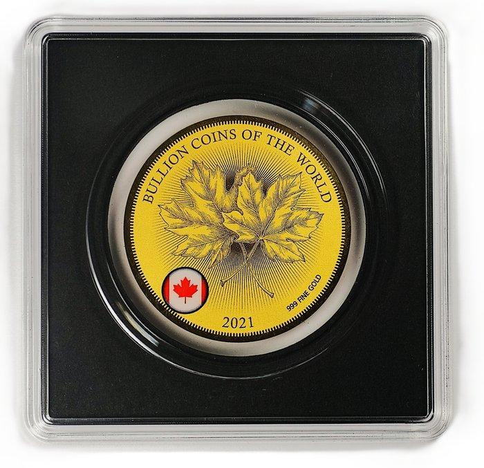 Tsjaad. 5000 Francs CFA 2021 Maple Leaf – Bullion Coins of, Postzegels en Munten, Munten | Europa | Niet-Euromunten