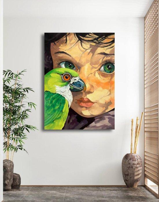 Leonard Roque (XX-XXI) - “El eco de los ojos verdes”, Antiek en Kunst, Kunst | Designobjecten