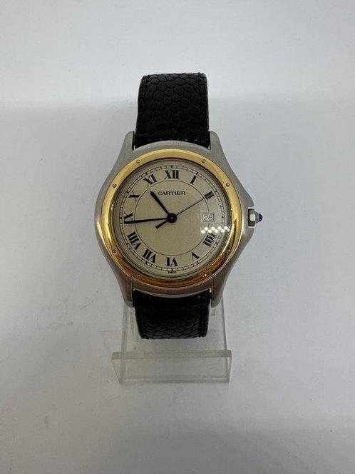 Cartier - Cougar - 1180 - Femme - 1980-1989, Handtassen en Accessoires, Horloges | Heren