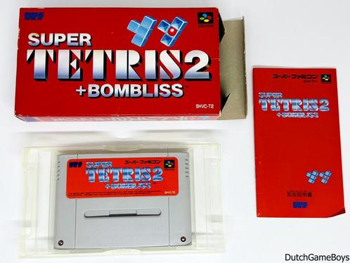 Super Famicom - Super Tetris 2 + Bombliss, Games en Spelcomputers, Games | Nintendo Super NES, Gebruikt, Verzenden