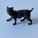 Sculpture, pitbull ou cane corso - 7 cm - Bronze patiné