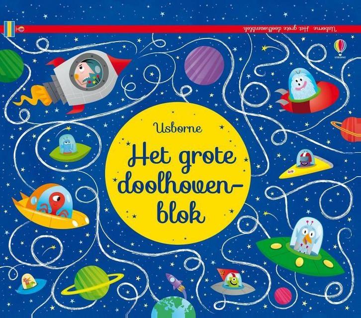USBORNE GROTE DOOLHOVENBLOK 9781409591870, Boeken, Overige Boeken, Gelezen, Verzenden