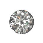 0,39 ct. Briljant geslepen diamant K / SI1 + HRD Certific..., Antiek en Kunst, Antiek | Zilver en Goud, Ophalen of Verzenden