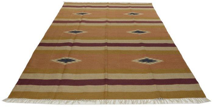 Kelim - Vloerkleed - 300 cm - 200 cm - natuurlijke kleuren, Huis en Inrichting, Stoffering | Tapijten en Vloerkleden