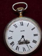 Zakhorloge Ancre France - trein op de wijzerplaat en op de, Handtassen en Accessoires, Nieuw
