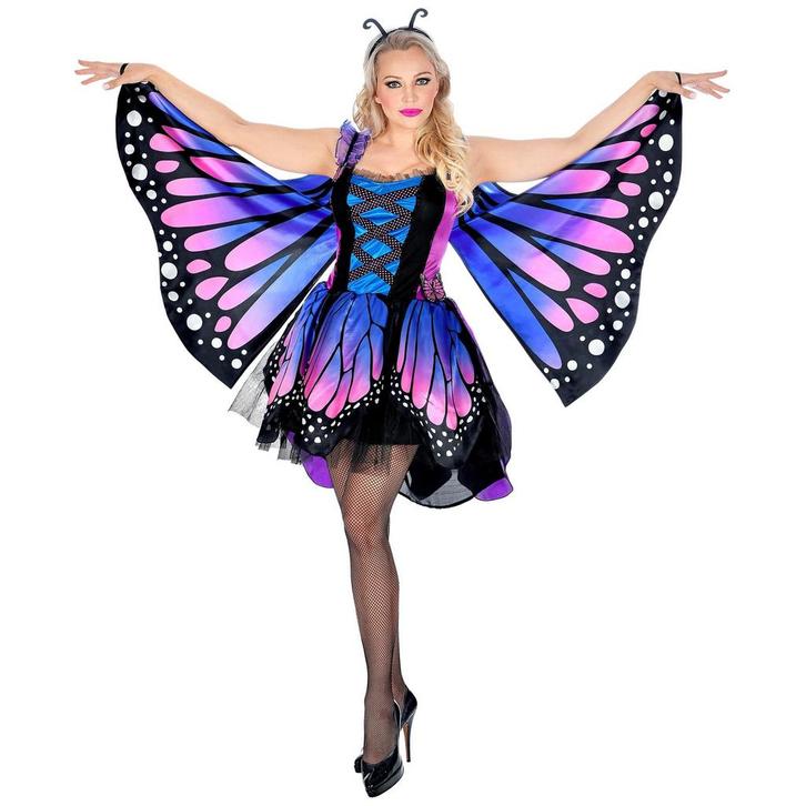 Vlinder Kostuum Dames, Kleding | Dames, Carnavalskleding en Feestkleding, Nieuw, Verzenden