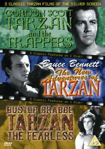 3 Classic Tarzan Films of the Silver Screen DVD (2005), Cd's en Dvd's, Dvd's | Overige Dvd's, Zo goed als nieuw, Verzenden