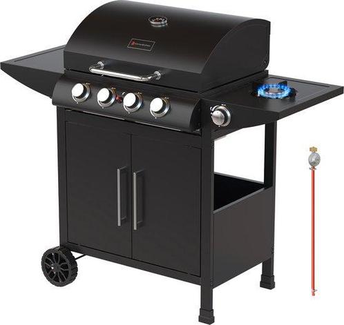 Tweedekans | KitchenBrothers Gas BBQ - Gasbarbecue met, Elektronische apparatuur, Kookplaten, Ophalen of Verzenden
