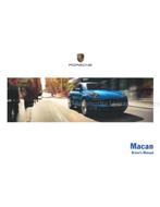 2015 PORSCHE MACAN INSTRUCTIEBOEKJE ENGELS, Auto diversen, Handleidingen en Instructieboekjes
