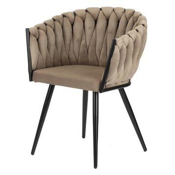 Chaise (4) - Métal - Chic Ondulé, Antiek en Kunst
