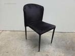 zwart stoffen stapelstoelen (20x) Flexfurn Velvet., Ophalen