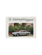 1966 LAMBORGHINI 350 GT BROCHURE, Boeken, Auto's | Folders en Tijdschriften, Nieuw, Ophalen of Verzenden