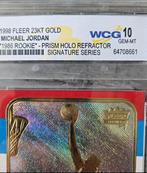 1998 Fleer 23KT Gold Michael Jordan Gesigneerde kaart,, Nieuw