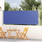 vidaXL Tuinscherm uittrekbaar 117x600 cm blauw, Verzenden