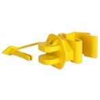 T-post pinlock insulator, yellow