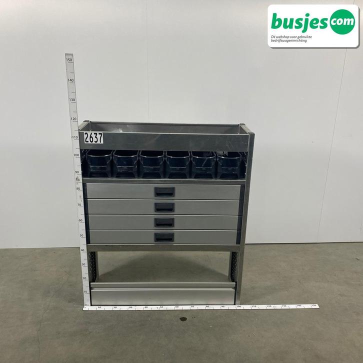 Aluca bedrijfswageninrichting 1010x320x1155mm (2637), Auto-onderdelen, Overige Auto-onderdelen, Gebruikt, Verzenden