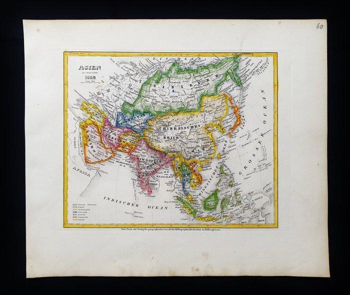 Azië - China / Japan / Korea / Philippines; J. Meyer -, Boeken, Atlassen en Landkaarten