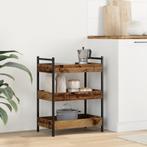 vidaXL Keukentrolley Oud Hout 50x30x70 cm Bewerkt Hout, Huis en Inrichting, Keuken | Keukenbenodigdheden, Verzenden, Nieuw