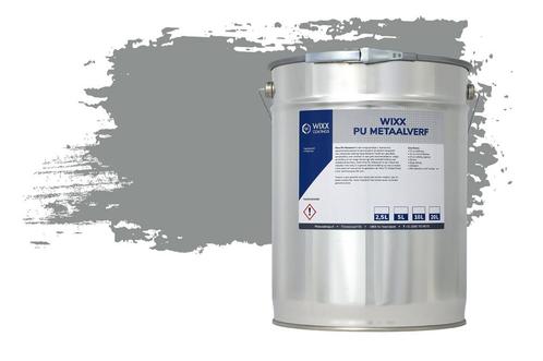Wixx PU Metaalverf RAL 7042 | Verkeersgrijs A 20L, Doe-het-zelf en Bouw, Verf, Beits en Lak, Nieuw, Verzenden