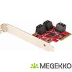 StarTech.com SATA PCIe Kaart, 6 Port PCIe SATA, Verzenden, Nieuw