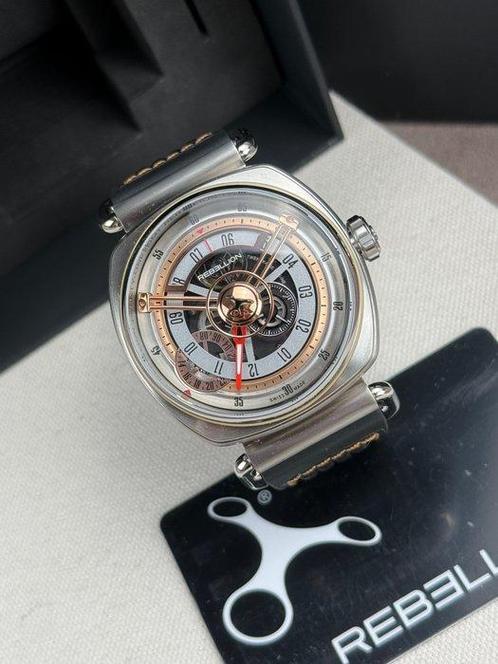 Rebellion - Twenty-One GMT Automatic - RB.21.GMT.ST.T04 -, Handtassen en Accessoires, Horloges | Heren