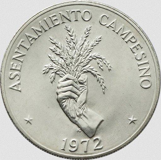 Panama. 5 Balboas 1972, Postzegels en Munten, Munten | Europa | Niet-Euromunten